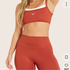 Set Active Formcloud Double Scoop Bra and Leggings